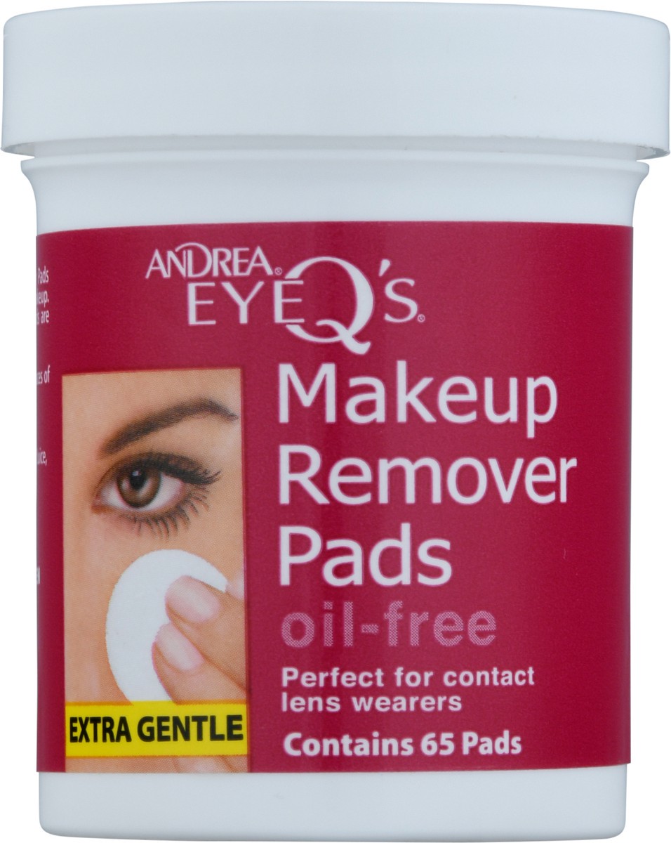 slide 6 of 9, Andrea Eye Q's Oil-Free Extra Gentle Makeup Remover Pads 65 ea, 65 ct