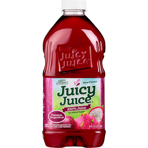 slide 1 of 1, Juicy Juice 100% Juice Passion Dragonfruit - 64 fl oz, 64 fl oz