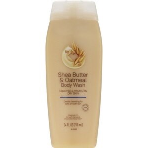 slide 1 of 1, CVS Beauty Oatmeal And Shea Butter Body Wash, 24 Oz, 1 ct