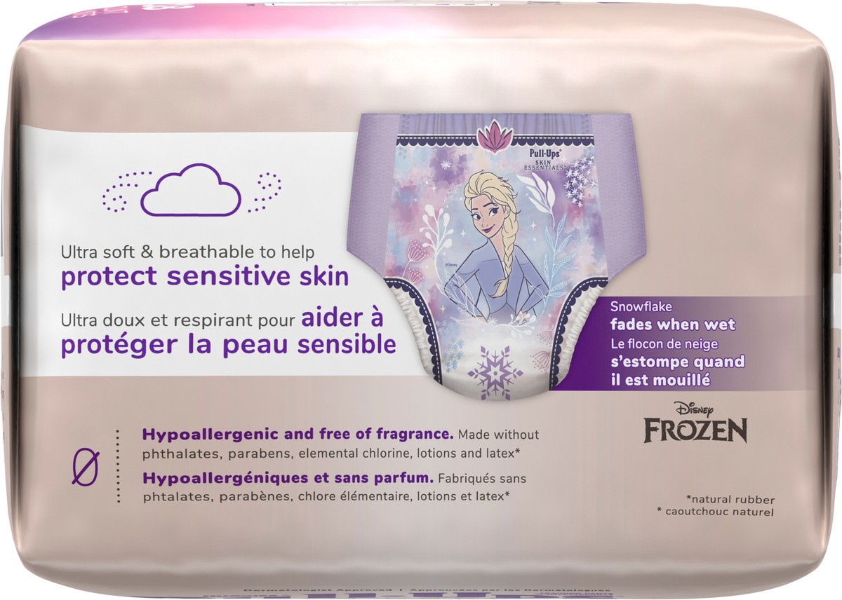 slide 7 of 12, Pull-Ups 2T-3T Girl Skin Essentials Frzn, 18 ct