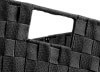 slide 10 of 13, Whitmor Woven Strap Shelf Tote Black, 1 ct