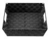 slide 12 of 13, Whitmor Woven Strap Shelf Tote Black, 1 ct