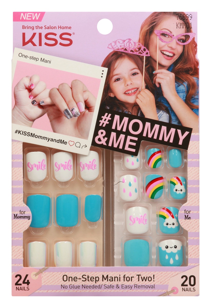 slide 1 of 1, Kiss Mommy & Me Kit Hashtag Fierce, 1 ct