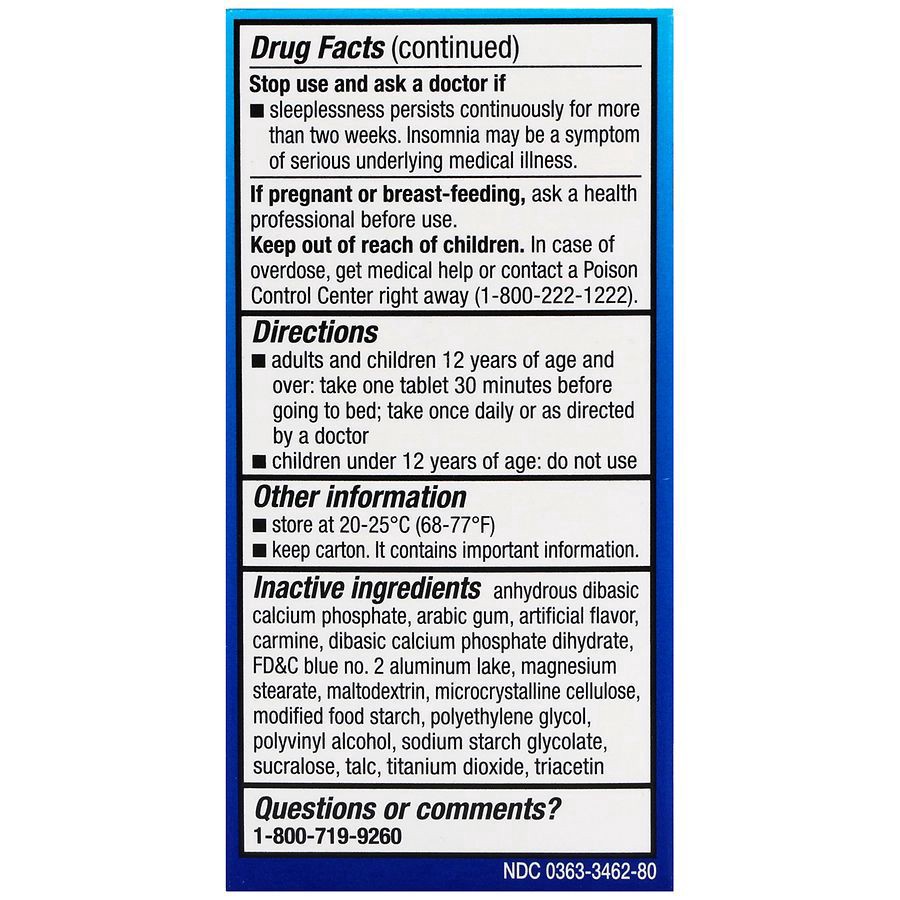 slide 5 of 5, Walgreens Sleep Aid Flavor Coating Tablets Berry, 96 ct