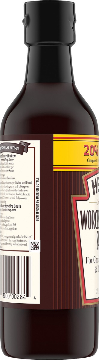 slide 9 of 9, Heinz Worcestershire Sauce, 12 fl oz Bottle, 12 fl oz