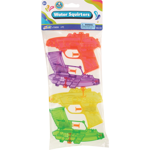 slide 1 of 1, Ja-Ru Splash Fun Squirters, Assorted Colors, 4 Ct, 4 ct