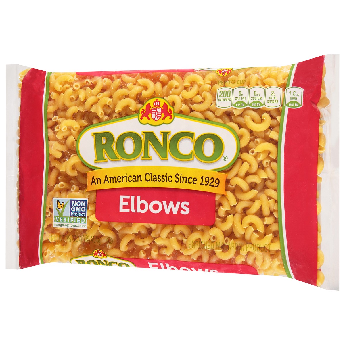 slide 7 of 9, Ronco Elbows 16 oz, 16 oz