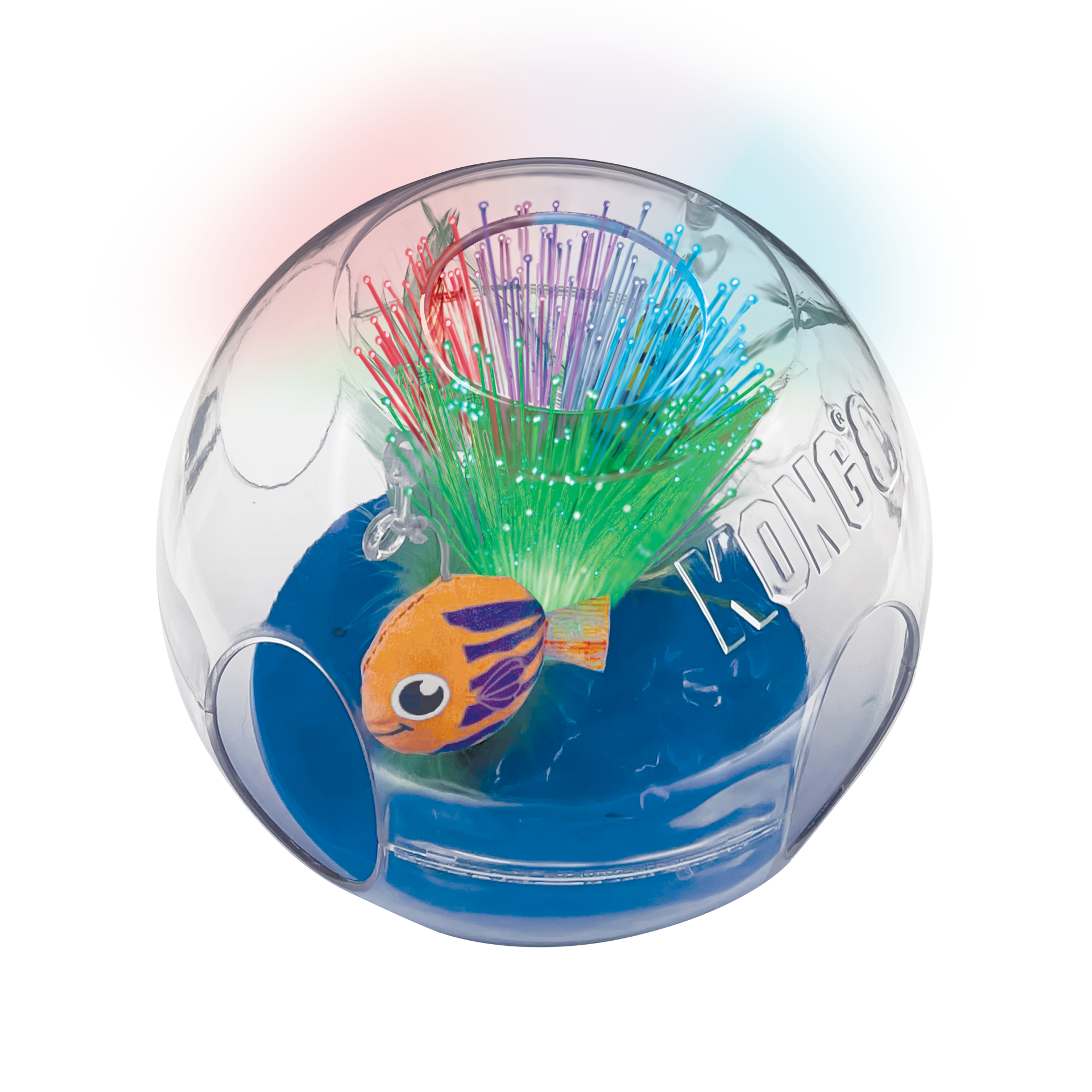 slide 1 of 3, KONG Bat-A-Bout Glow Aquarium, 1 ct