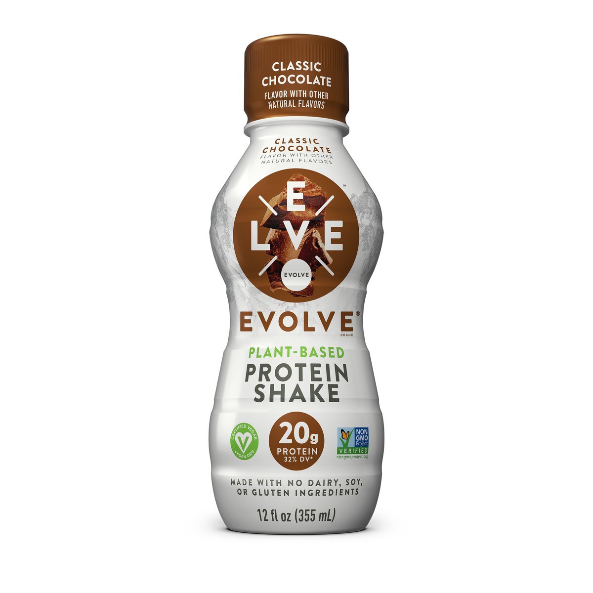 slide 2 of 2, Evolve Protein Shake, 12 oz