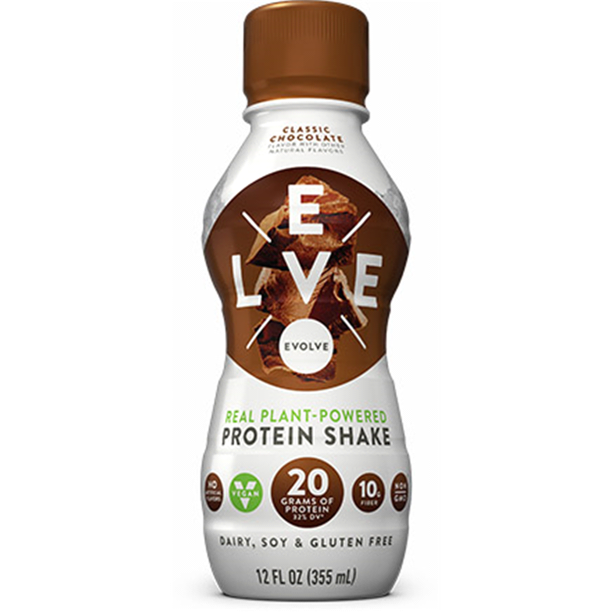 slide 1 of 2, Evolve Protein Shake, 12 oz