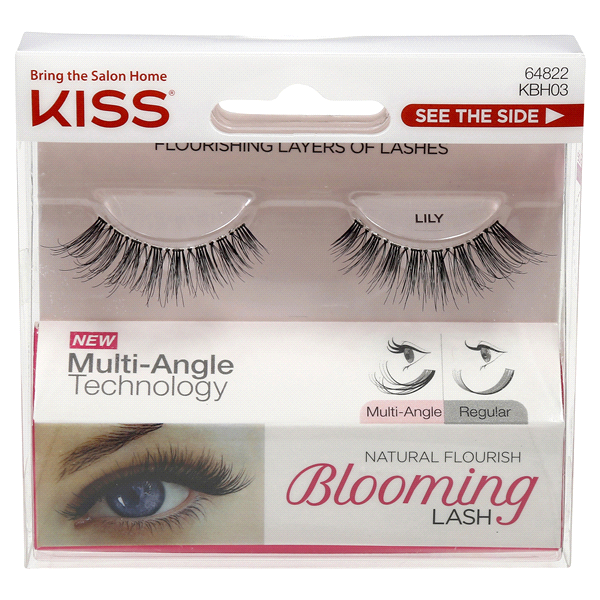 slide 1 of 6, Kiss Lily Blooming Eyelashes, 1 ct