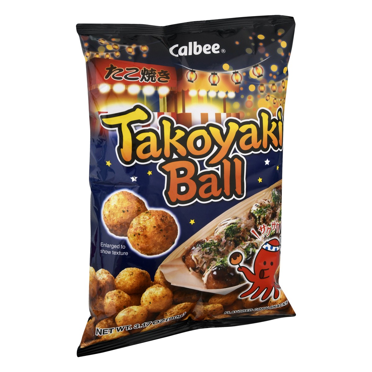slide 2 of 10, Calbee Takoyaki Ball 3.17 oz, 1 ct