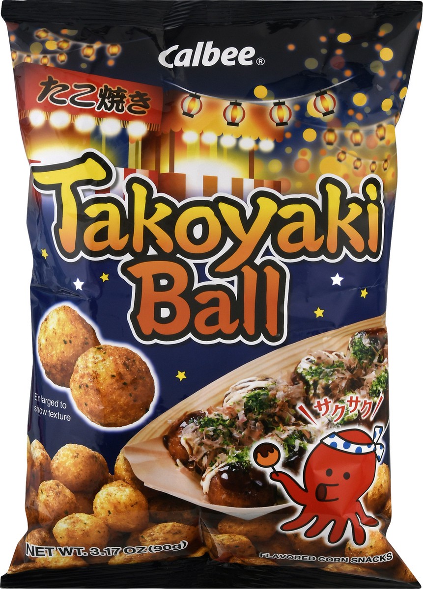 slide 6 of 10, Calbee Takoyaki Ball 3.17 oz, 1 ct