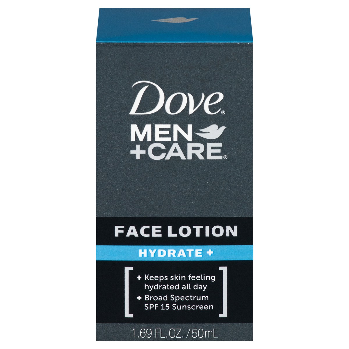 slide 5 of 10, Dove Men+Care Face Lotion Hydrate Plus, 1.69 oz, 1.69 oz