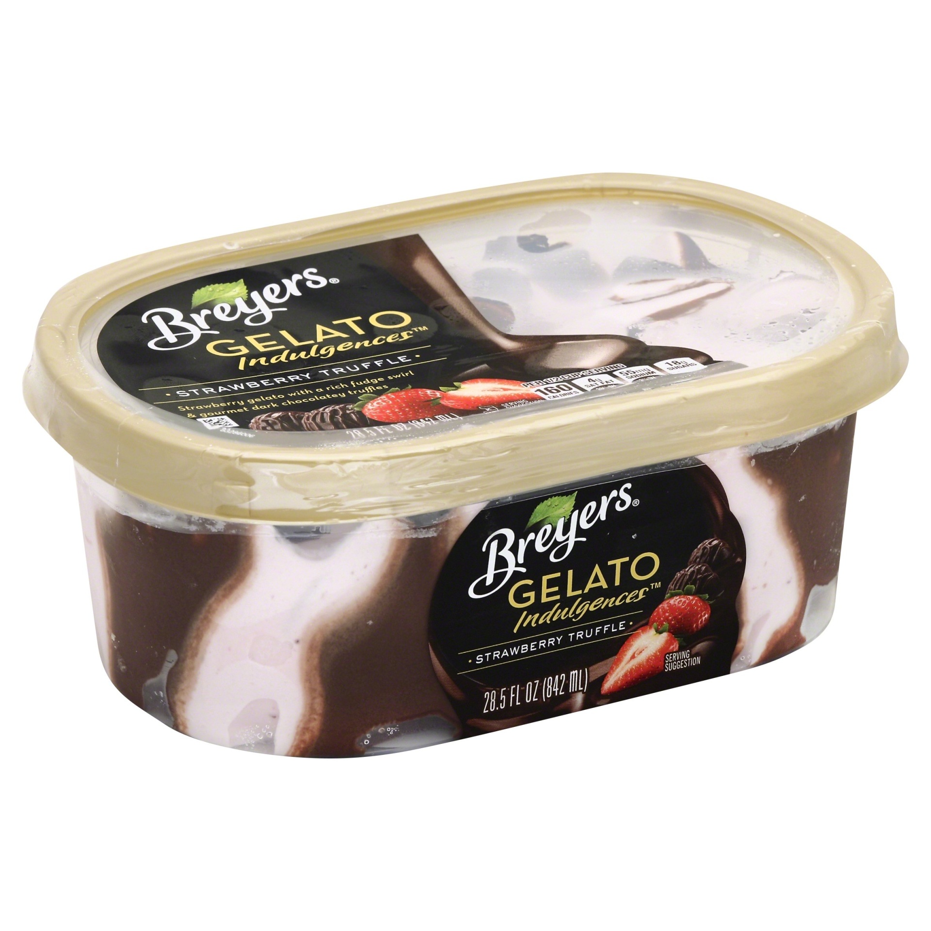 Breyer's Gelato Indulgences Strawberry Truffle 28.5 oz Shipt