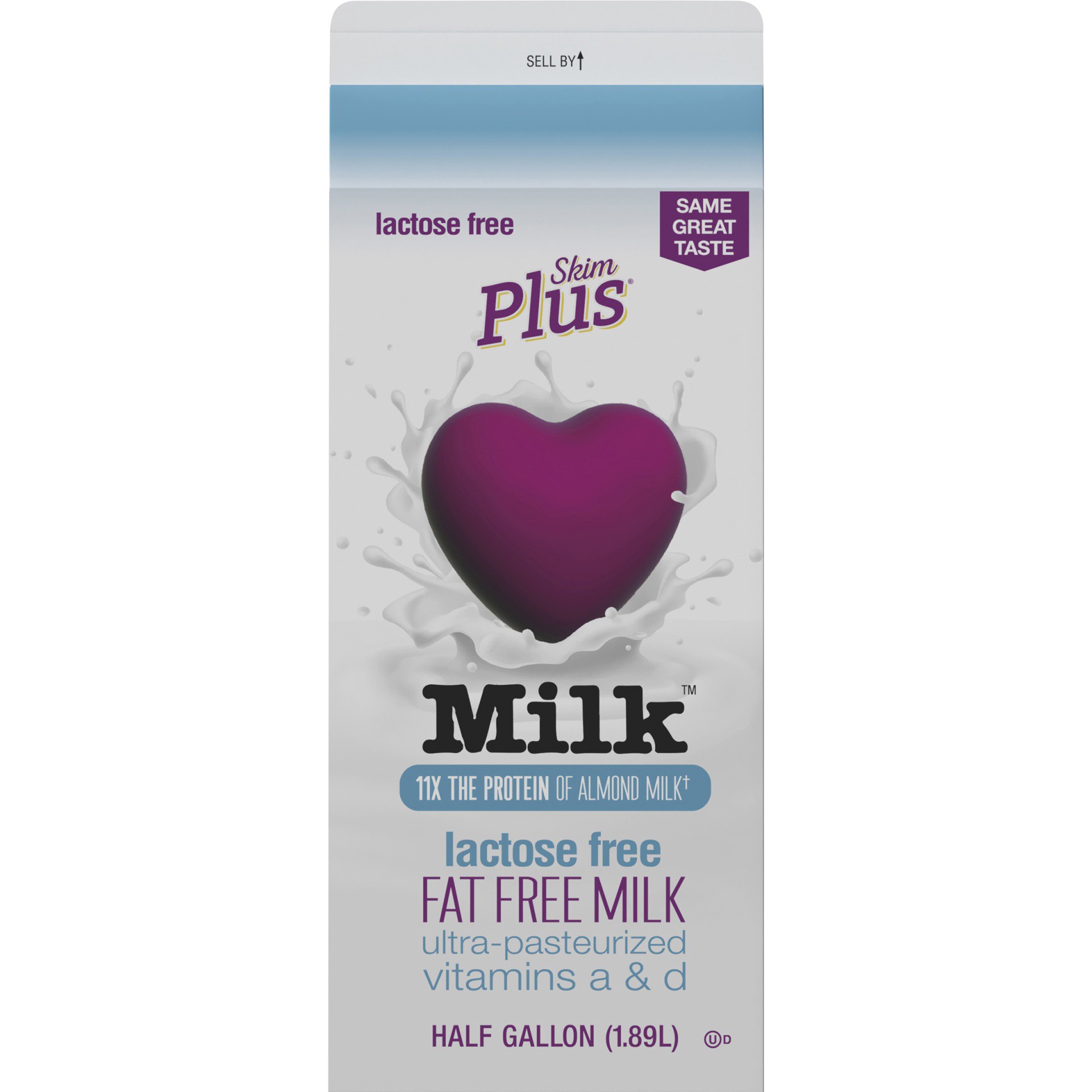 slide 6 of 8, Farmland Lactose-Free Skim Plus, 64 fl oz