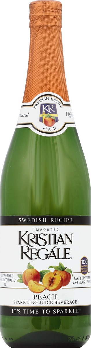 slide 1 of 1, Kristian Regale Sparkling Juice Beverage - 25.4 fl oz, 25.4 fl oz