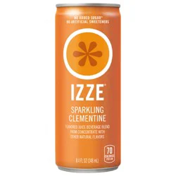 IZZE Sparkling Clementine Juice Beverage, 8.4 Fl Oz Can