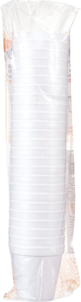 slide 5 of 12, Cb02 First Street Food Container Foam White 16 Oz (BULK), 25 ct