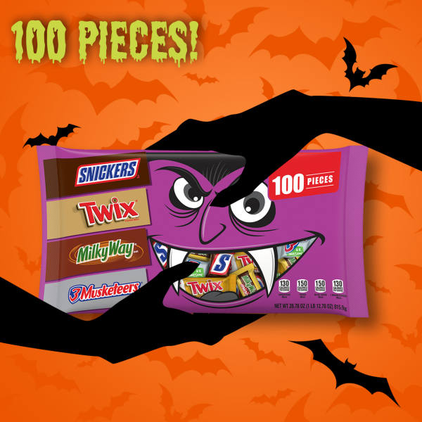 slide 12 of 29, Mars Chocolate Favorites Halloween Bars Candy Variety Mix, 100 ct