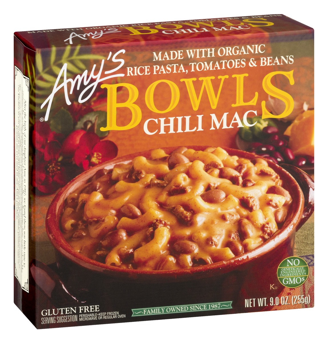 slide 4 of 9, Amy's Kitchen Chili Mac Bowl, 9 oz
