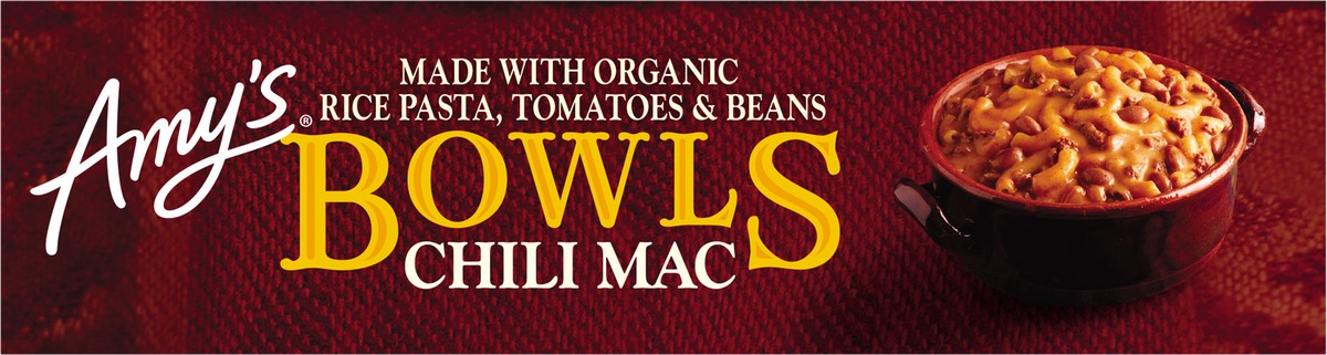 slide 2 of 9, Amy's Kitchen Chili Mac Bowl, 9 oz