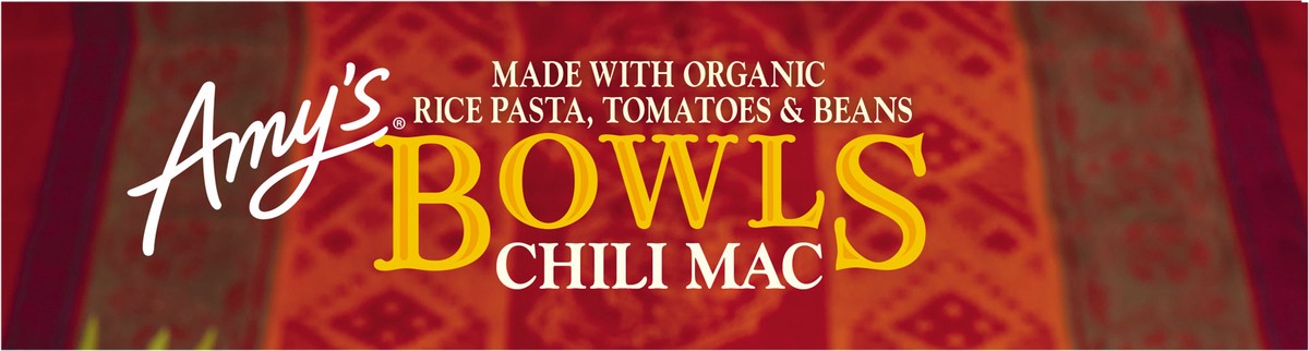 slide 6 of 9, Amy's Kitchen Chili Mac Bowl, 9 oz