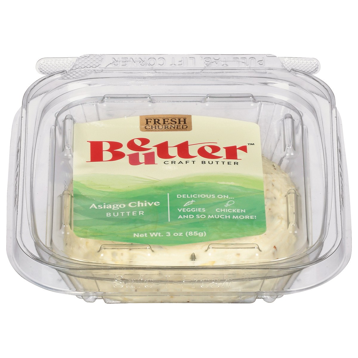 slide 1 of 9, Better Butter Asiago Chive Butter 3 oz, 3 oz