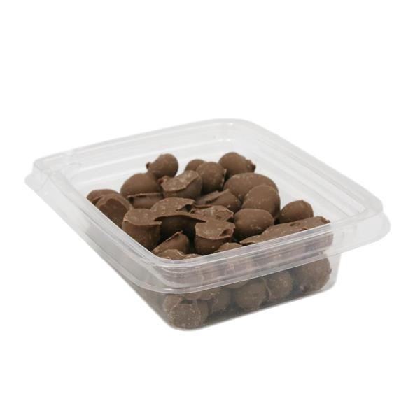 slide 1 of 1, Hy-Vee Chocolate Double Dipped Peanuts, 6 oz