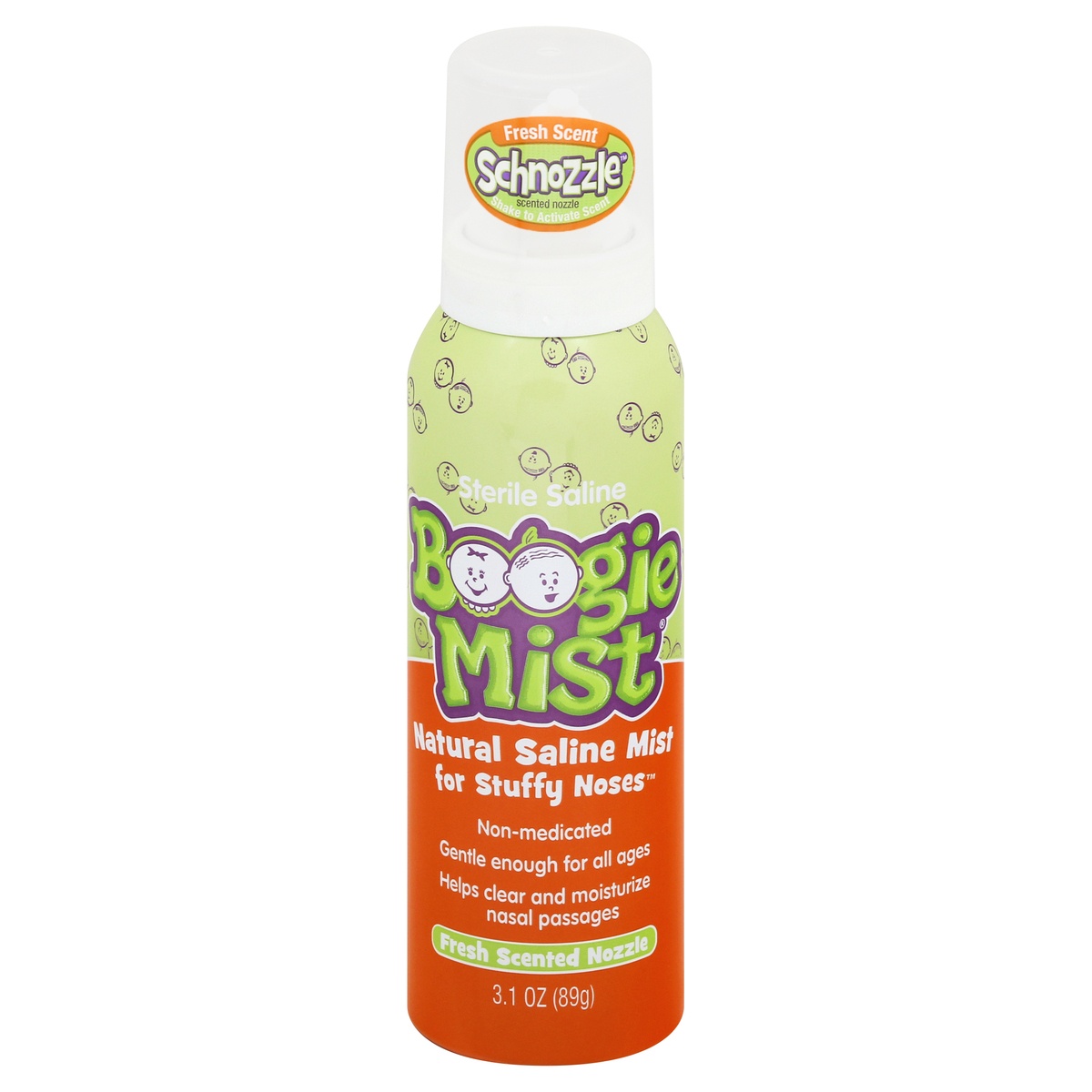 slide 1 of 7, Boogie Mist Sterile Saline , 3.1 oz