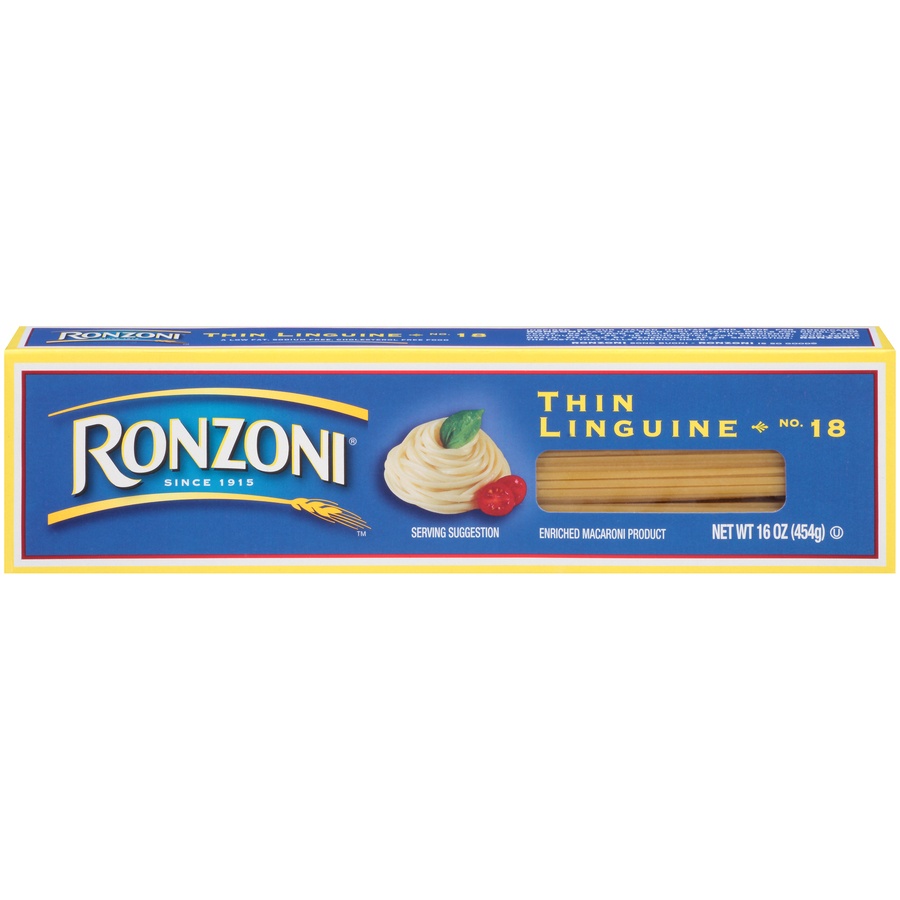 slide 1 of 8, Ronzoni Ron Thin Linguine, 16 oz