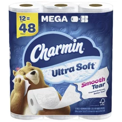 Charmin Ultra Soft Toilet Paper 12 Mega Rolls, 224 Sheets Per Roll