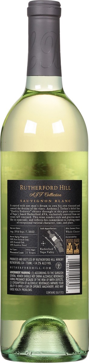 slide 9 of 11, Rutherford Hill Sauvignon, 750 ml