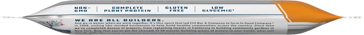 slide 4 of 9, CLIF Builders Clif Peanut Butter Builders Protein Bar, 2.4 oz