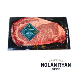 Nolan Ryan Beef® 34 Prime Boneless Ribeye Steak