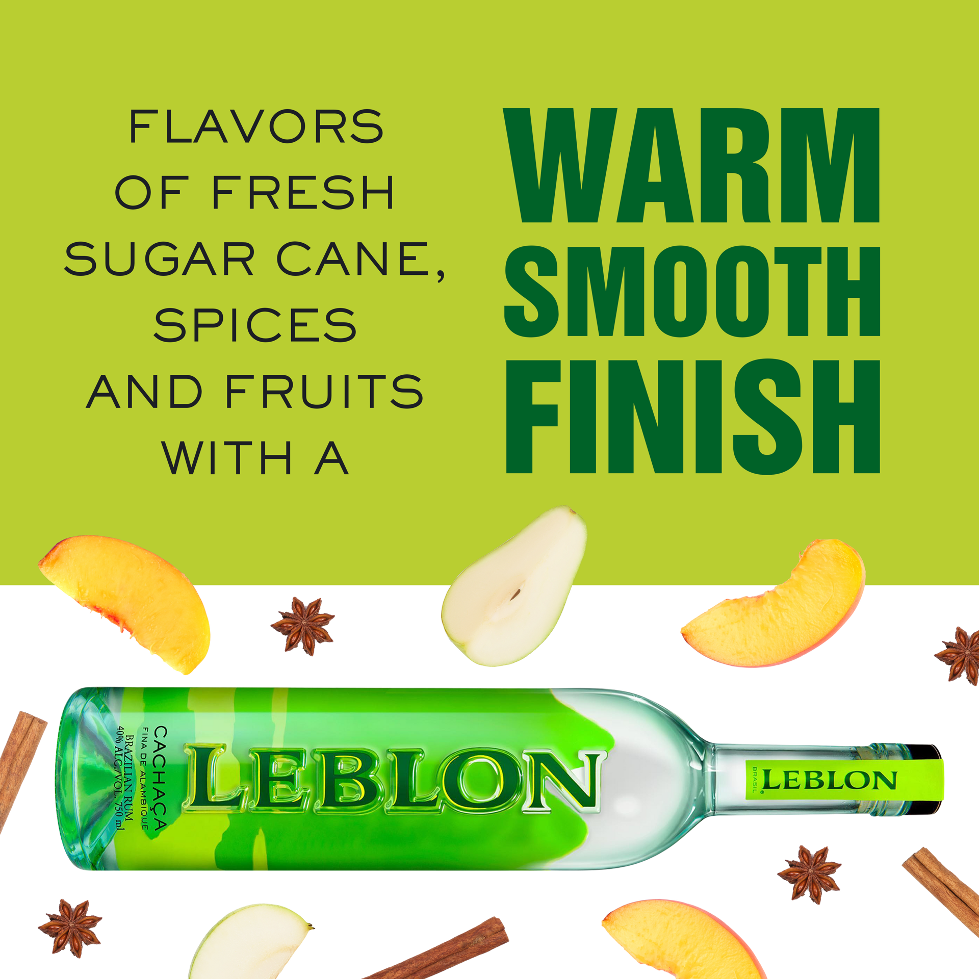 slide 4 of 5, Leblon Cachaca, 750 ml