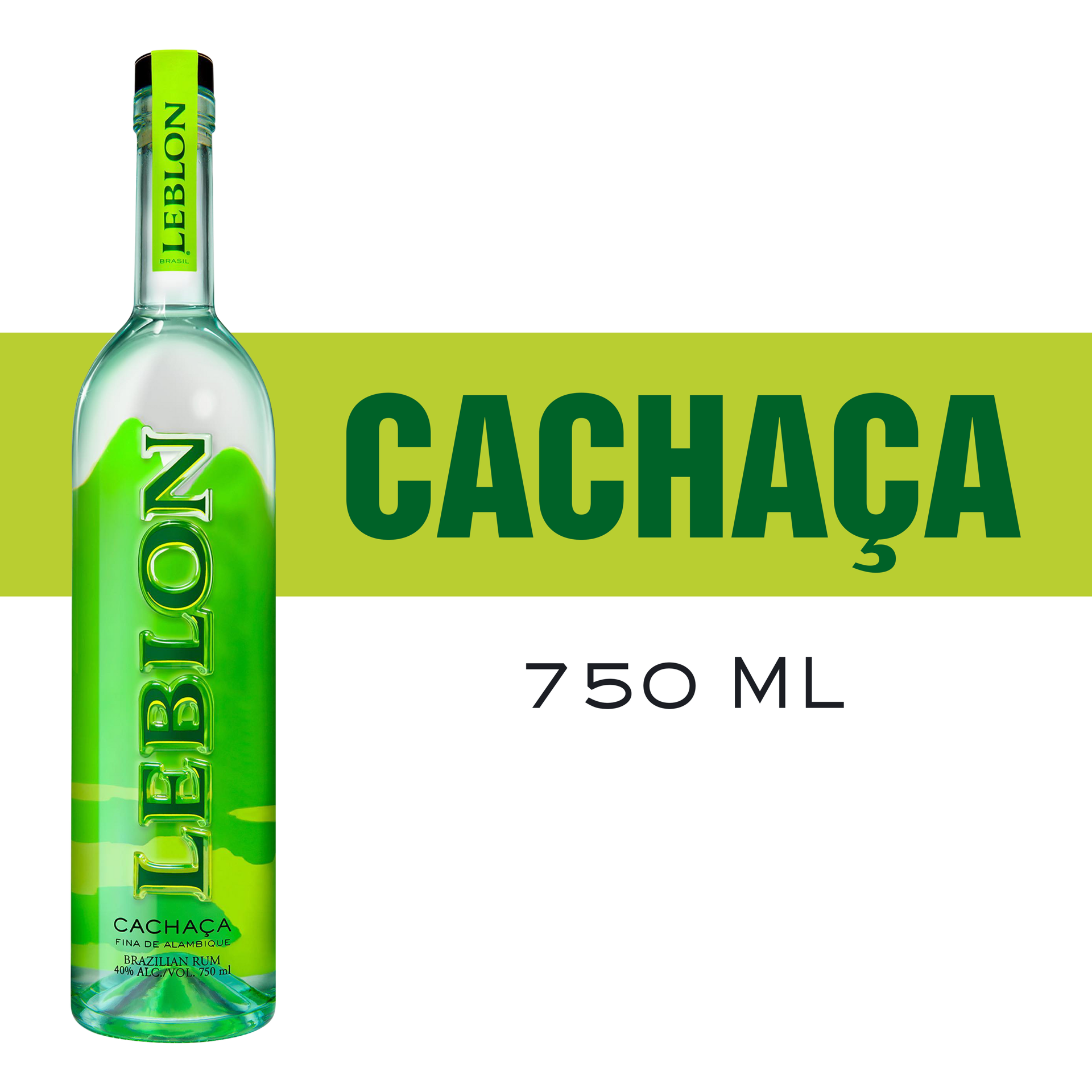 slide 2 of 5, Leblon Cachaca, 750 ml