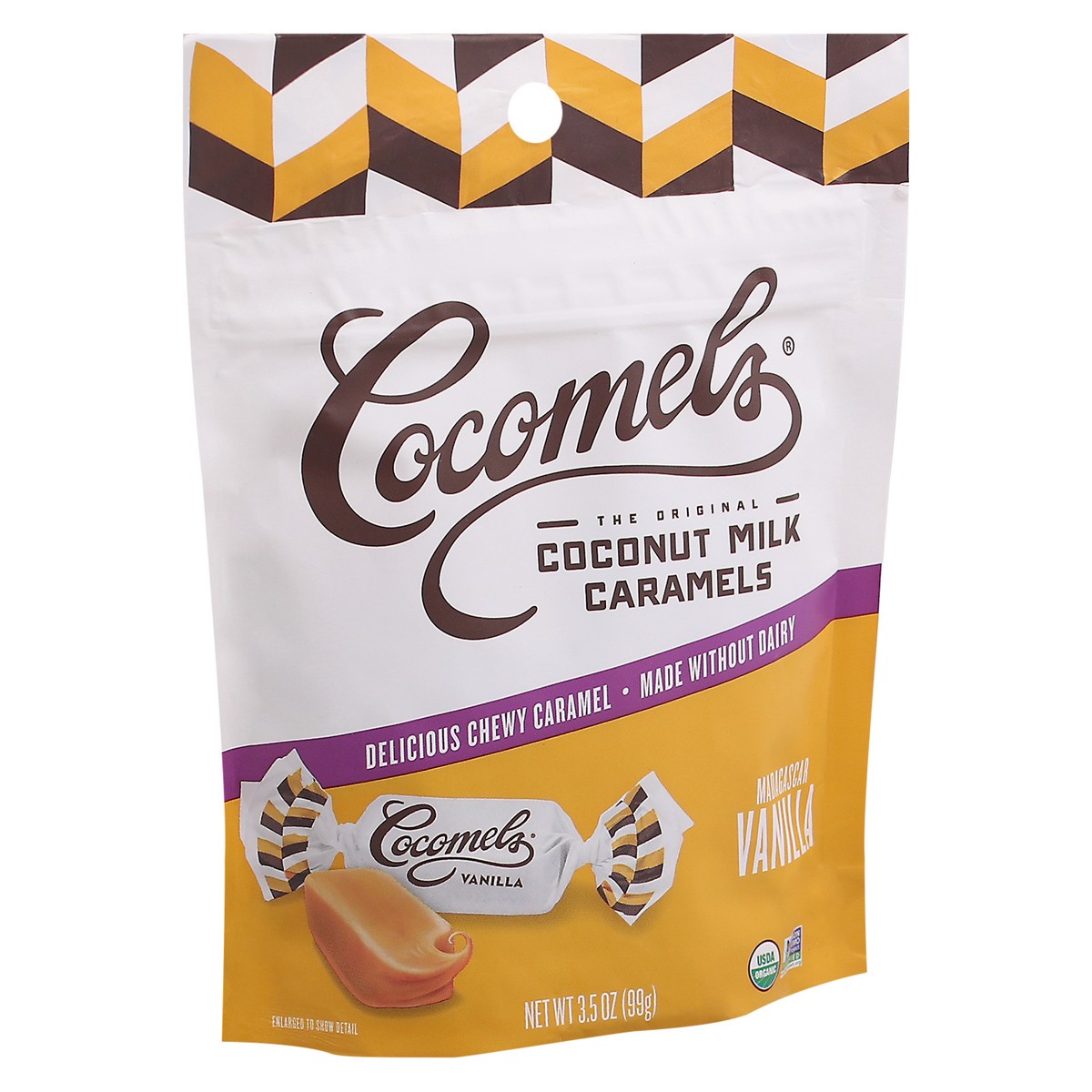 slide 2 of 9, Cocomel's Vanilla Coconut Caramel, 3.5 oz