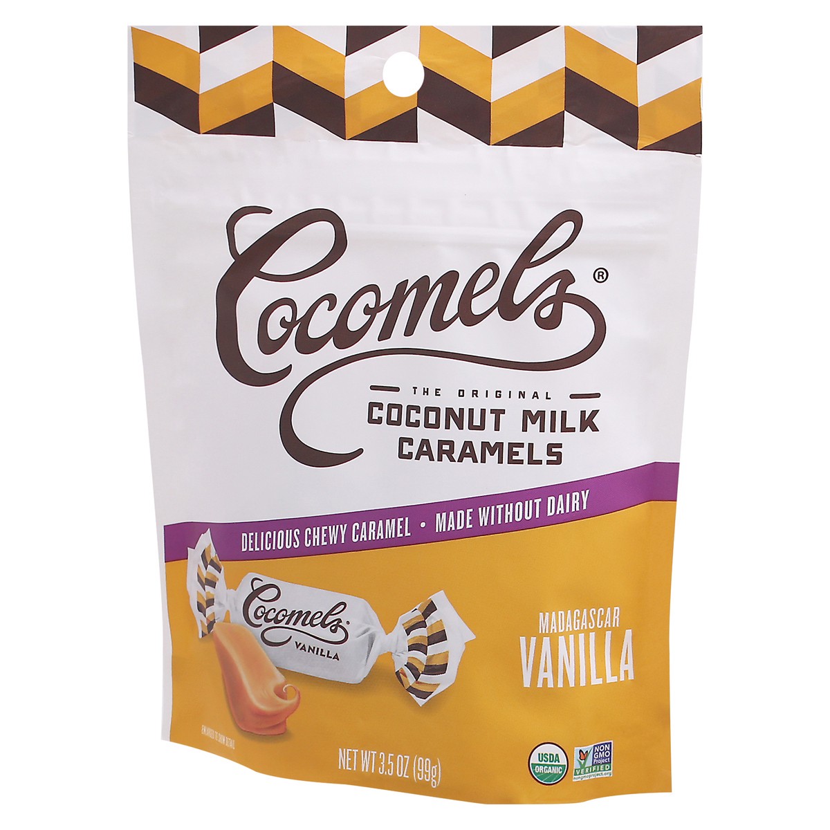 slide 3 of 9, Cocomel's Vanilla Coconut Caramel, 3.5 oz