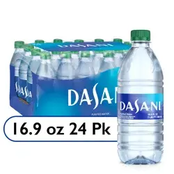 DASANI Purified Water Bottles, 16.9 fl oz, 24 Pack