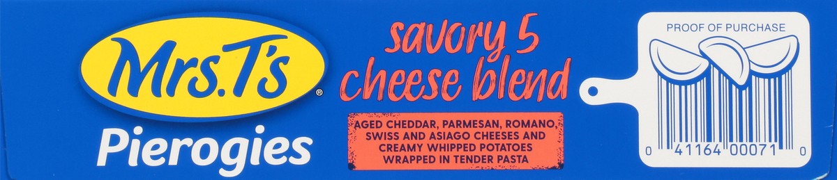 slide 4 of 13, Mrs. T's Pierogies Savory Five Cheese Blend, 16 oz