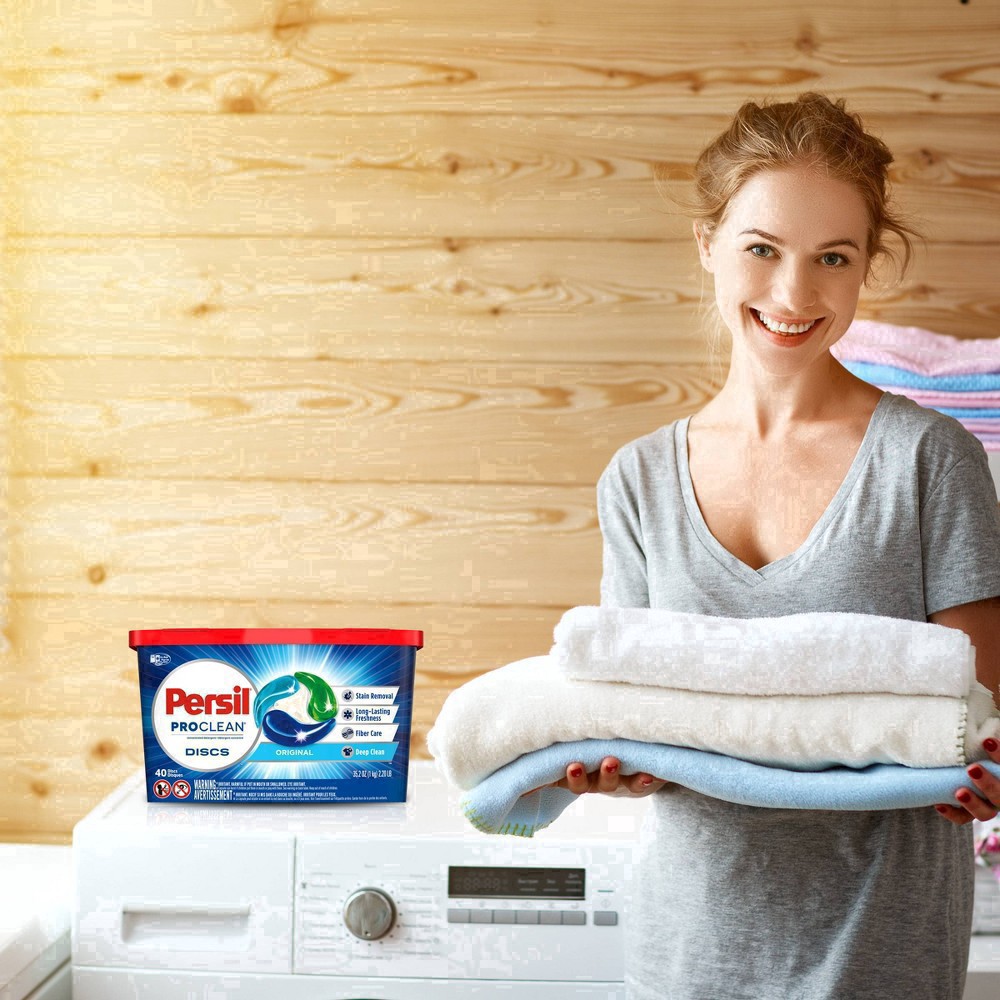 slide 56 of 88, Persil Discs Laundry Detergent Pacs Original - 40ct/35.2oz, 40 ct; 35.2 oz