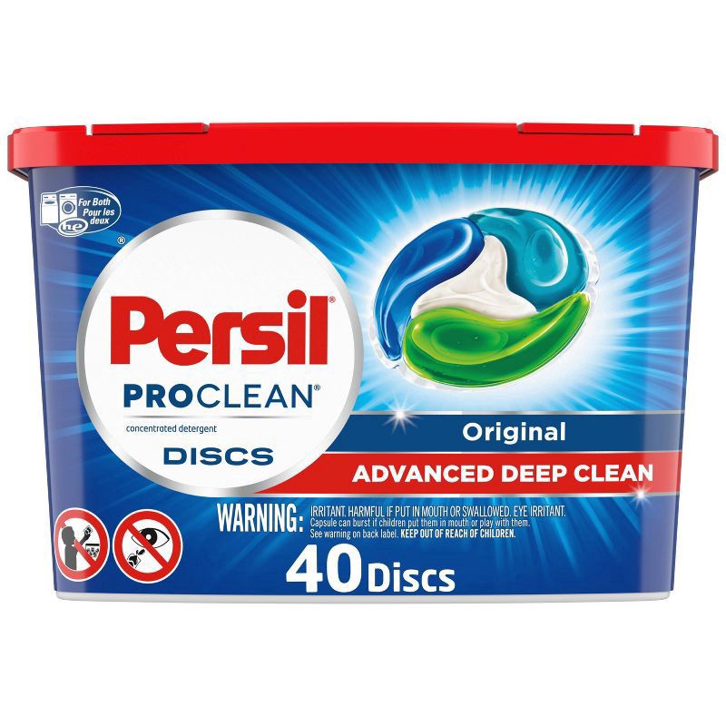slide 1 of 88, Persil Discs Laundry Detergent Pacs Original - 40ct/35.2oz, 40 ct; 35.2 oz