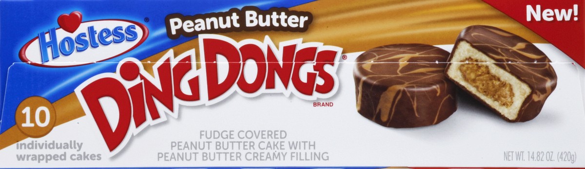 slide 3 of 4, Hostess Peanut Butter Ding Dong, 14.82 oz