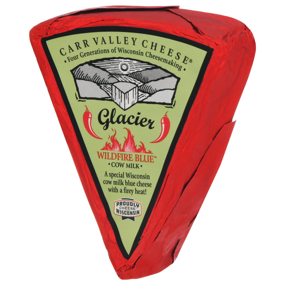 slide 4 of 9, Carr Valley Cheese Glacier Cow Milk Wildfire Blue Cheese 5 oz, 5 oz
