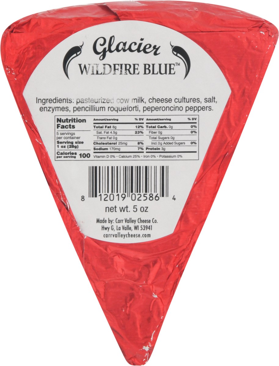 slide 6 of 9, Carr Valley Cheese Glacier Cow Milk Wildfire Blue Cheese 5 oz, 5 oz