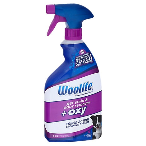 slide 1 of 1, Woolite Pet Stain & Odor Remover + Oxy Fresh Blossoms, 22 fl oz