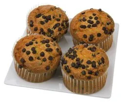 Loaded Jumbo Chocolate Chip Muffins