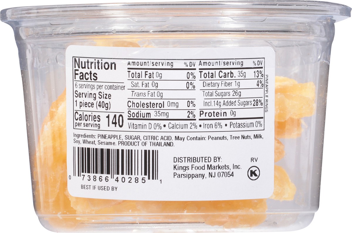 slide 4 of 14, Kings Pineapple Rings 8.5 oz, 8.5 oz