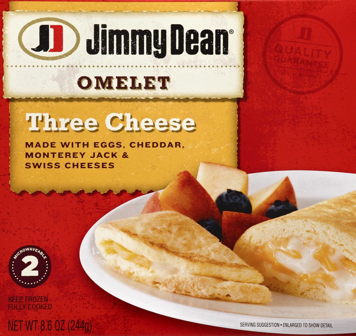 slide 4 of 4, Jimmy Dean Omelet 2 ea, 2 ct